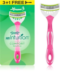 Wilkinson Sword My Intuition Xtreme 3 lâmina descartável Comfort Sensitive 4 un.