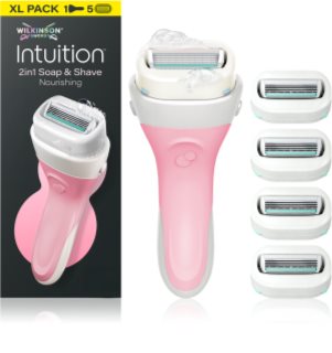 Wilkinson Sword Intuition 2in1 Ultra Moisture Razor razor + replacement head 5 pcs
