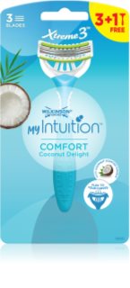 Wilkinson Sword My Intuition Xtreme 3 aparat de ras de unică folosință Comfort Coconut Delight 4 buc