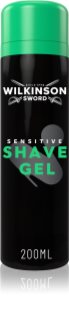 Wilkinson Sword Sensitive Shave Gel Vahutav raseerimisgeel meestele 200 ml