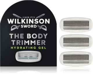 Wilkinson Sword The Body Trimmer Spare Heads 3 pc