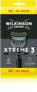 Wilkinson Sword Xtreme 3 Black Edition disposable razors for men 10 pc