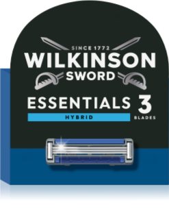 Wilkinson Sword Essentials 3 Hybrid recambios de cuchillas 4 ud