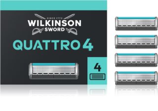Wilkinson Sword Quattro Essential 4 Titanium Sensitive Replacement Blades