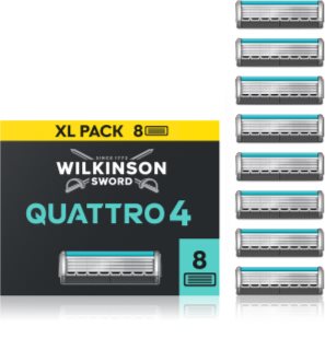 Wilkinson Sword Quattro Essential 4 Titanium Sensitive Ersatzklingen