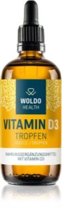 WoldoHealth® Vitamin D3 1000 IU kapky pro podporu zdraví kostí a zubů 50 ml