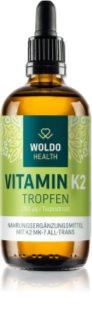 WoldoHealth® Vitamin K2 kapky pro podporu zdraví kostí a zubů 50 ml