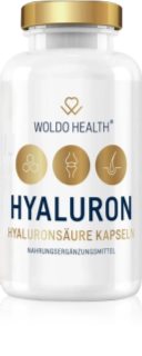 WoldoHealth® Hyaluron Kapseln mit Hyaluronsäure, Zink und Biotin 132 g