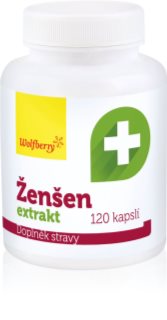 Wolfberry Ženšen extrakt kapsle pro podporu paměti a koncentrace 120 ks
