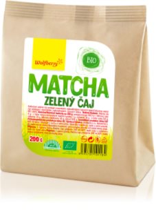 Wolfberry Matcha čaj BIO zelený čaj v BIO kvalite