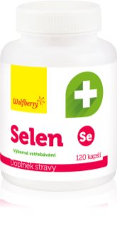 Wolfberry Selén kapsuly na podporu imunitného systému, pre krásne vlasy a pleť 120 cps