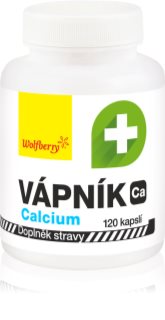 Wolfberry Vápnik kapsuly na podporu zdravia kostí a zubov 120 cps