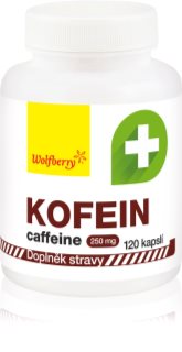Wolfberry Kofein kapsle pro podporu sportovního výkonu 120 cps