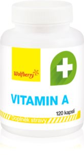 Wolfberry Vitamin A kapsle pro zdraví zraku a pokožky 120 cps