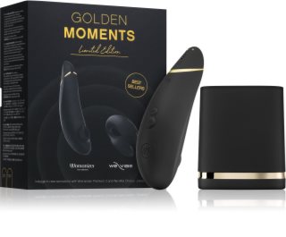 Womanizer Golden Moments Collection Womanizer Premium + We-Vibe Chorus et sæt med erotisk legetøj 2 stk.