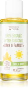 WoodenSpoon Baby & Family oil aftersun for face and body 100 ml
