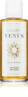 WoodenSpoon Golden Venus třpytivý suchý olej 100 ml