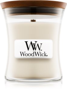 Woodwick Island Coconut aроматична свічка з дерев'яним гнітом