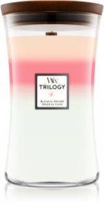Woodwick Trilogy Blooming Orchard vela perfumada 609,5 g