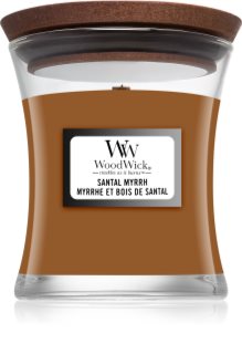 Woodwick Santal Myrrh kvapioji žvakė