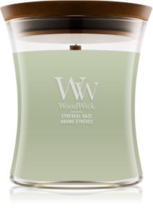 Woodwick Ethereal Haze vonná svíčka s dřevěným knotem