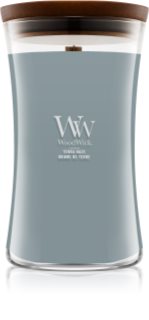 Woodwick Terra Haze duftlys Trævæge 610 g
