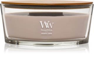 Woodwick Opulent Wood Patchouli Creme Duftkerze mit Holzdocht
