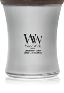 Woodwick Precious Metals Candescent Coast vela perfumada 275 g