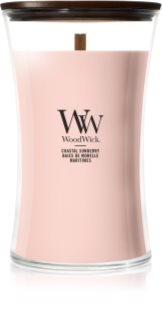 Woodwick Coastal Sunberry Duftkerze mit Holzdocht
