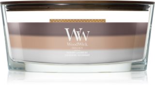 Woodwick Radiant Cashmere bougie parfumée avec mèche en bois 453.6 g
