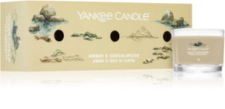 Yankee Candle Amber & Sandalwood dárková sada 3x37 g