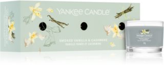 Yankee Candle Smoked Vanilla & Cashmere coffret 3x37 g