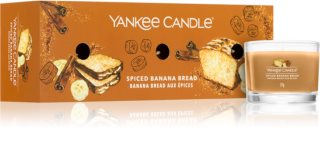 Yankee Candle Spiced Banana Bread coffret 3x37 g