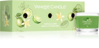 Yankee Candle Vanilla Lime dárková sada 3x37 g