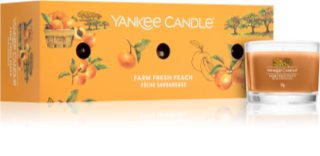 Yankee Candle Farm Fresh Peach dárková sada Signature