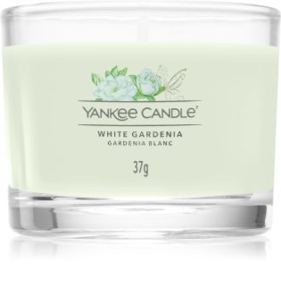 Yankee Candle White Gardenia votivní svíčka Signature 37 g