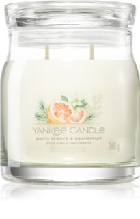 Yankee Candle White Spruce & Grapefruit vonná sviečka
