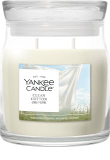 Yankee Candle Clean Cotton bougie parfumée Signature