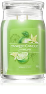 Yankee Candle Vanilla Lime vonná svíčka Signature