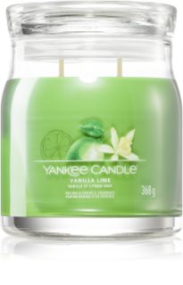 Yankee Candle Vanilla Lime candela profumata Signature