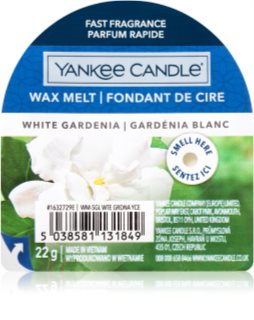 Yankee Candle White Gardenia cera per lampada aromatica 22 g