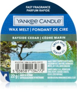 Yankee Candle Bayside Cedar duftwachs für aromalampe 22 g