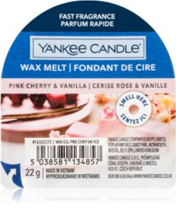 Yankee Candle Pink Cherry & Vanilla cera per lampada aromatica 22 g