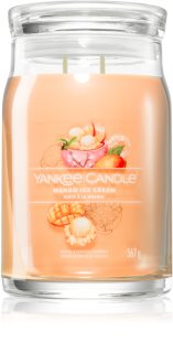 Yankee Candle Mango Ice Cream candela profumata Signature