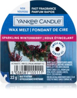 Yankee Candle Sparkling Winterberry duftwachs für aromalampe Signature 22 g