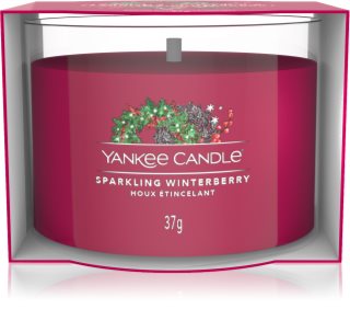 Yankee Candle Sparkling Winterberry bougie votive 37 g