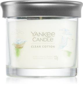 Yankee Candle Clean Cotton vonná svíčka Signature 122 g
