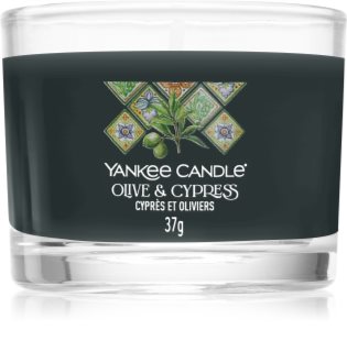 Yankee Candle Olive & Cypress candela votiva 37 g