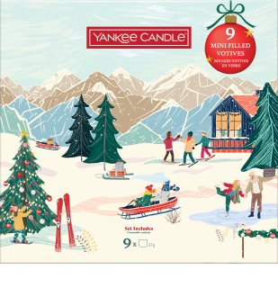 Yankee Candle Christmas Collection 9 Votive Candles gift set