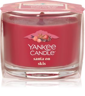 Yankee Candle Santa On Skis nedidelė kvapni žvakė glass 37 g